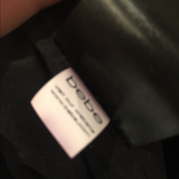 BeBe Jumpsuit with Sheer wide Legs - Picture 5 of 5